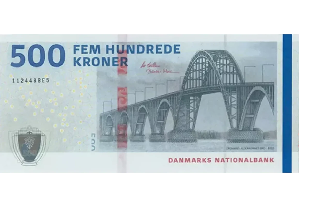 Hvad svarer en dansk 500-kroneseddel i 2015 til i 2016?